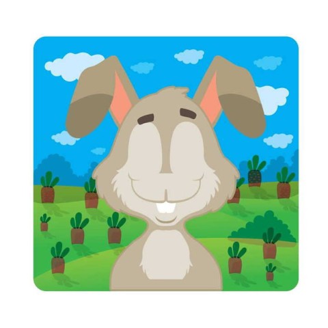 Дитяча книжка-гра для малюків "Звірі" 400623 від 1 року