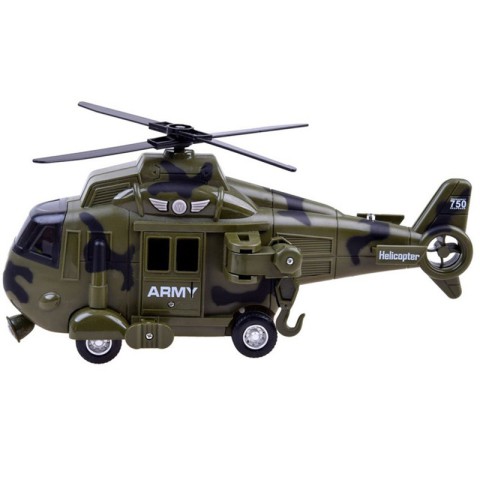 Вертоліт дитячий "Військова техніка" AP9907A, світло, звук