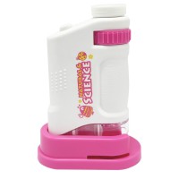 Дитяча іграшка "Мікроскоп" 3108B(Pink) щипці, скло в комплекті