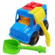 Дитячий пісочний набір "Автобус-бусік" 0091 лопатка, граблі Синій