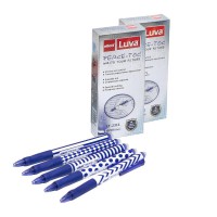 Ручка автоматична "пише-стирає" ET2311-12 синя, упаковка 12 шт