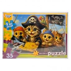 Дитячі м'які пазли "Пухнасті пірати" S35-11-06, 35 елементів