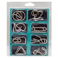 Набір металевих головоломок "Metal Puzzle" 808A-C-B(Turquoise) 8 штук в наборі