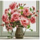 Алмазна мозаїка "Аромат букета" AMO7863 40х40 см