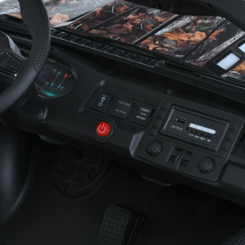 Дитячий електромобіль Джип M 6206EBLRS-18(24V) до 60 кг