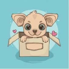 Картина за номерами "Пухнаста посилочка" ©arttem_illustration 15655-AC 30х30 см