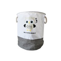Кошик для іграшок та білизни "Hello cute animals Сова" MGZ-1006(Grey) 35 х 40 см