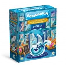 Дитячий віммельпазл "Музей Океанаріум" DoDo Toys 300641, 150 елементів