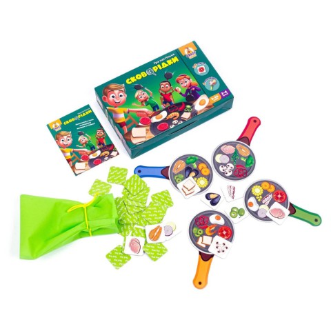 Настільна гра на швидкість Сковорідки VT2309-01 укр. мовою