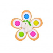 Дитяча брязкальце-спінер з м'якими кнопками "Динозавр" GZ-05-1