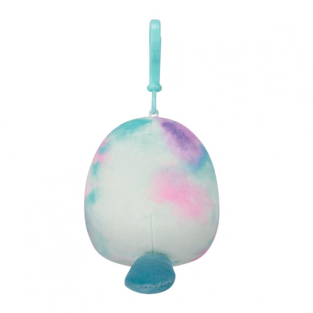 М'яка іграшка на кліпсі Уткобор Бріндал Squishmallows SQCP00215, 9 см