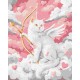 Картина за номерами "Котячий Купідон" ©art_selena_ua KHO5207, 40х50 см