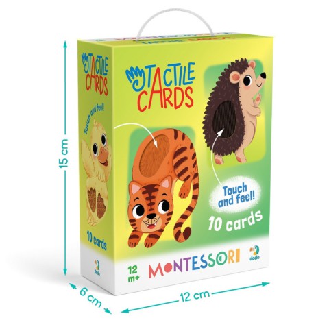 Набір карток з тактильними елементами "Малюки тварин" 301230