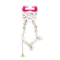 Дитячі браслети Fashion T24786 перламутровий, з трьома підвісками