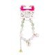 Дитячі браслети Fashion T24786 перламутровий, з трьома підвісками