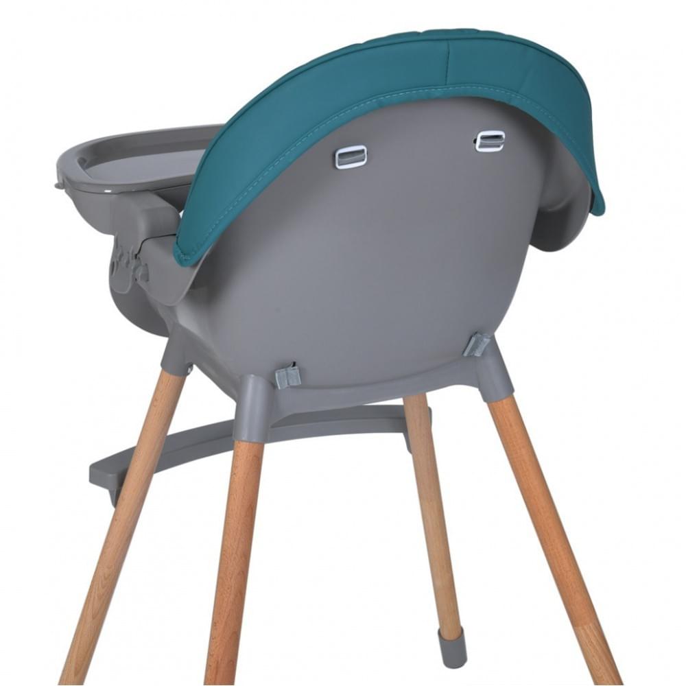 Стільчик для годування LUMI ME 1111 Teal екошкіра