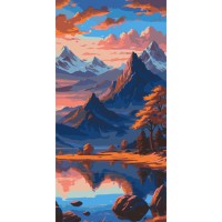 Картина за номерами "Гармонія природи" 11057-AC 40х80 см