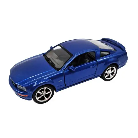 Інерційна машинка FORD MUSTANG GT 2006 Kinsmart КТ5091, 1:42 Синій