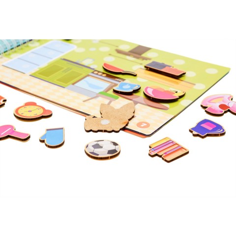 Розвиваюча іграшка "Мока Бока Будиночок" Puz-88892, 103 деталі