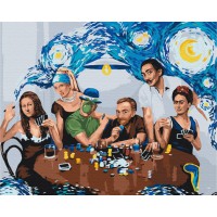 Картина за номерами "Друзі-шедеври" ©Viktoriya Kovalenko BS52761, 40х50 см