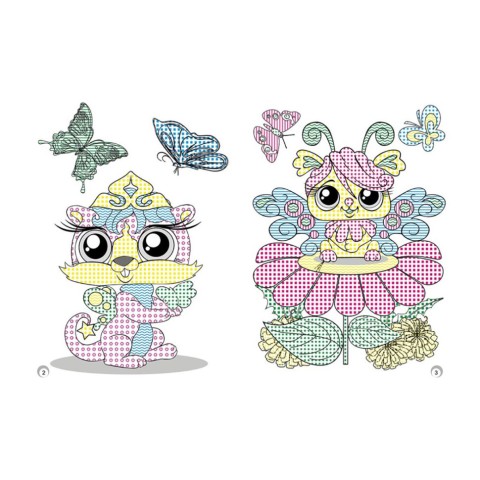 Веселі кольори. Кумедні звірятка Ранок 1554011 малюй водою