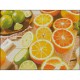Алмазна мозаїка без підрамника "Цитрусові" ZAV3040-48, 30х40 см