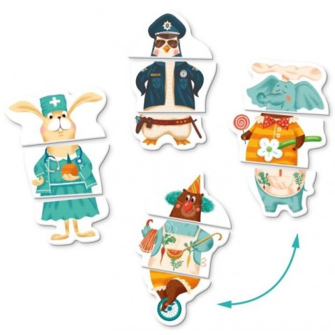 Дитячий набір магнітів "Професії" Mon Game 200217