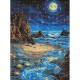 Алмазна мозаїка "Сяючий берег" ©art_selena_ua AMO8234 30х40 см