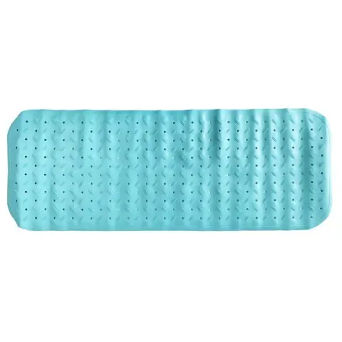 Килимок у ванну на присосках MGZ-0901(Turquoise) 35х95 см