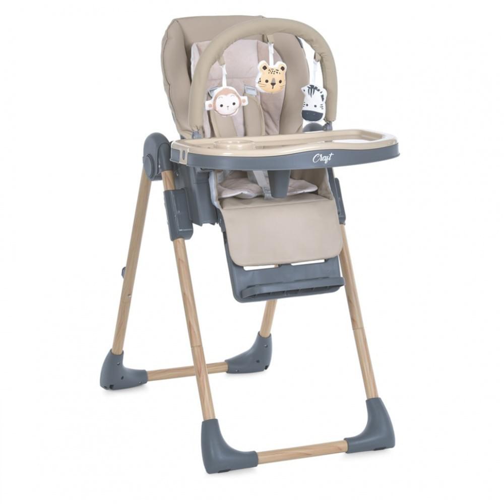 Стільчик для годування CRAFT ME 1115-W Beige, до 15 кг