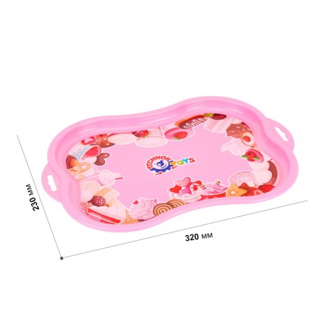 Ігровий набір посуду 7273TXK на таці