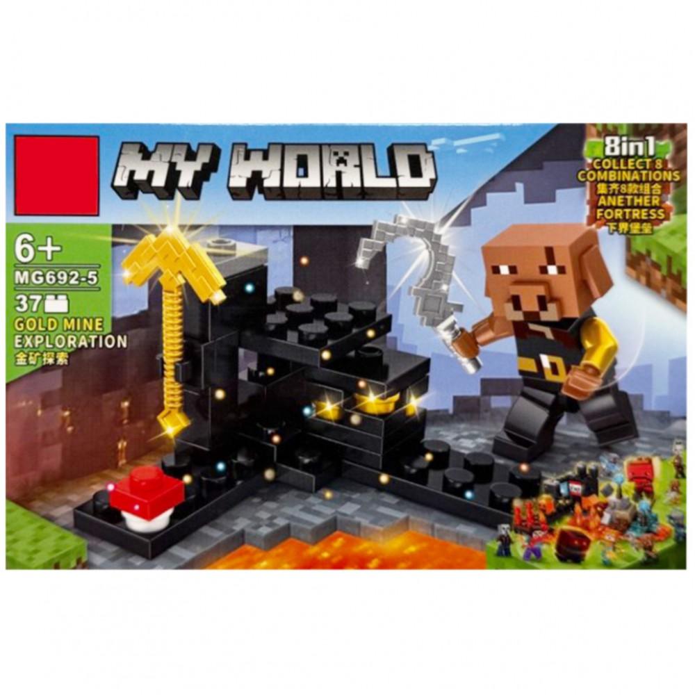Дитячий конструктор "Minecraft" MG692-5, 37 деталей