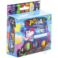 Крейда для малювання на асфальті" тонка 24 шт Укр MEL-02-05U