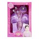 Набір аксесуарів для дівчат QS00025D1(Violet) фіолетовий, туфлі в комплекті