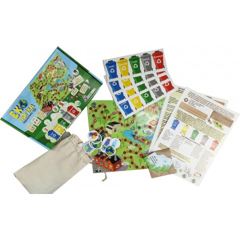 Дитяча настільна навчальна гра "Екологіка"(1319-UM) укр. мовою