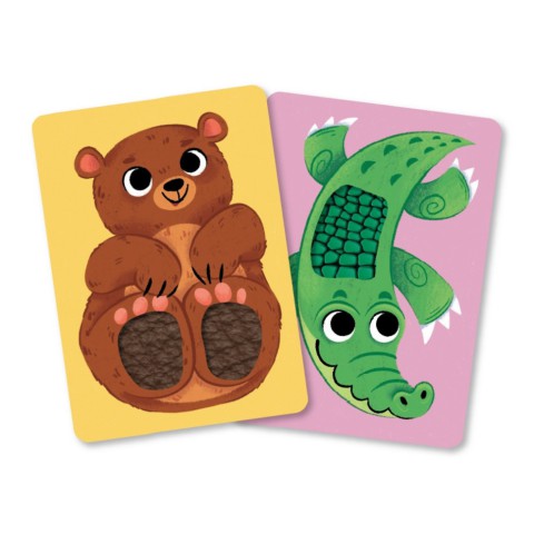 Набір карток з тактильними елементами "Малюки тварин" 301230