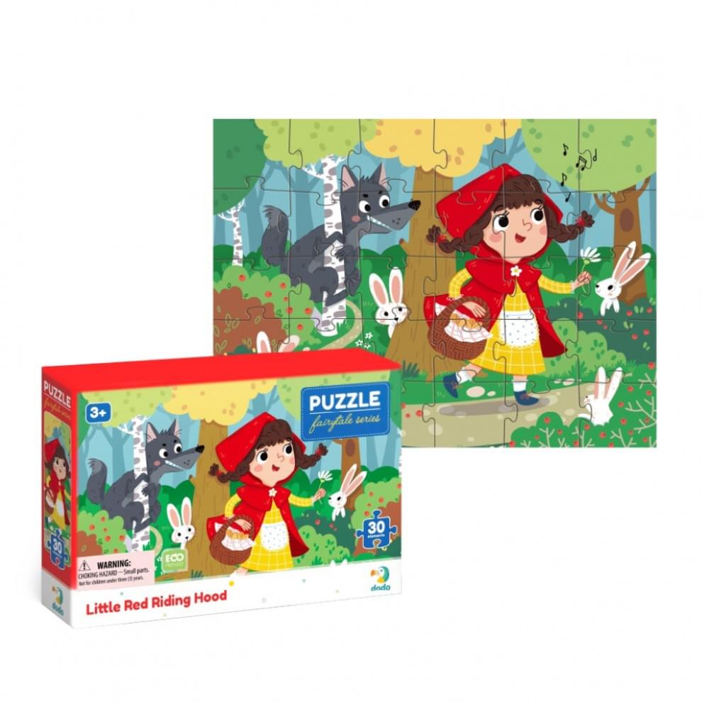 Дитячий пазл "Червона Шапочка" DoDo Toys 300694, 30 елементів