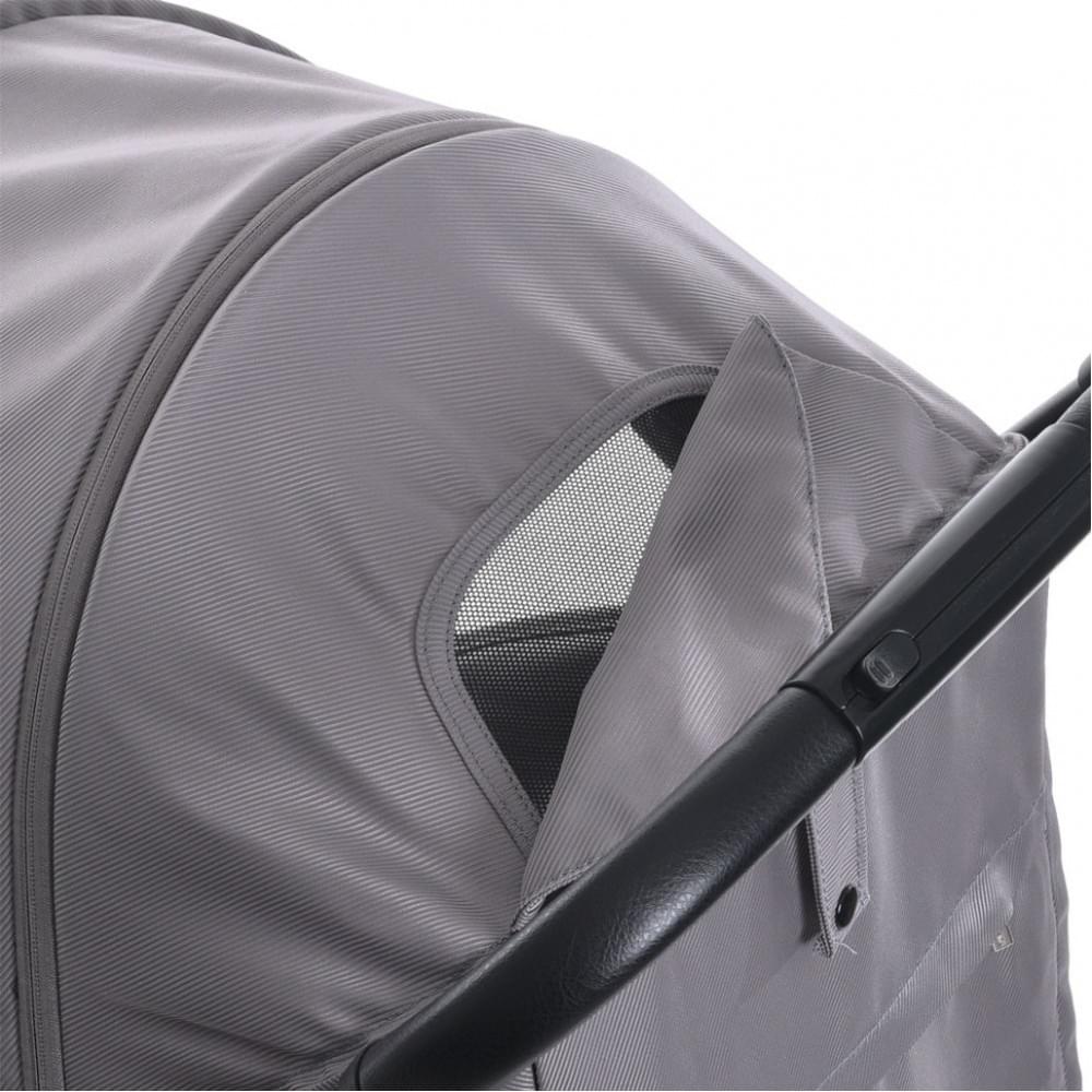 Коляска дитяча прогулянкова LINK ME 1129 Silver Striped