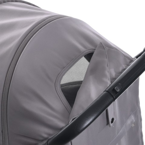 Коляска дитяча прогулянкова LINK ME 1129 Silver Striped