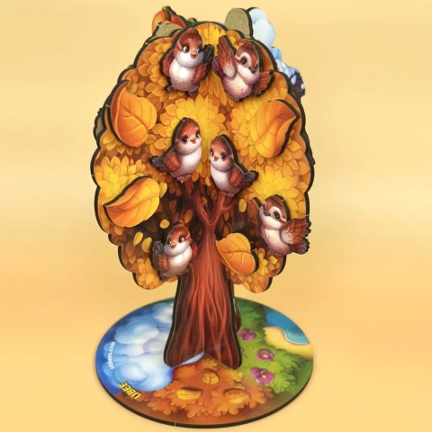 Дитяча настільна гра "Пори року абрикоса" (ПСД295) PSD295 дерев'яна