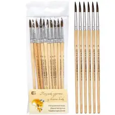 Пензлик художній "Білка №6" 89597, 1 Шт