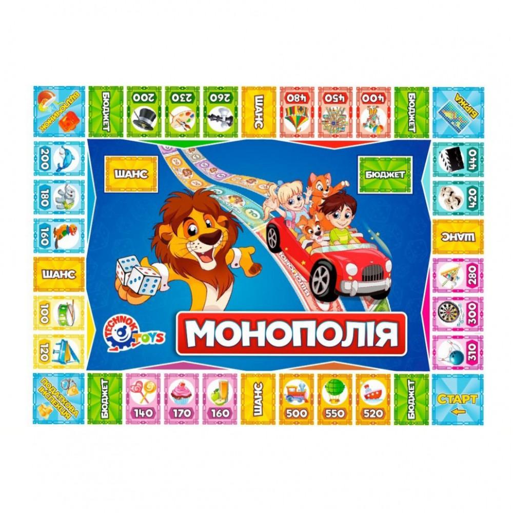 Настільна гра "Монополія" 0755TXK з ігровим комплектом грошей