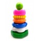 Дитяча розвиваюча пірамідка №2 1-080, 7 деталей