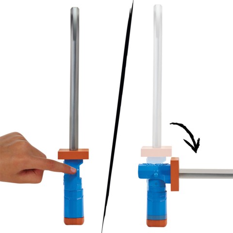 Ігровий набір "Катана Леонардо Обертальний удар" 84266 серія "Черепашки-Ніндзя MOVIE III" W3