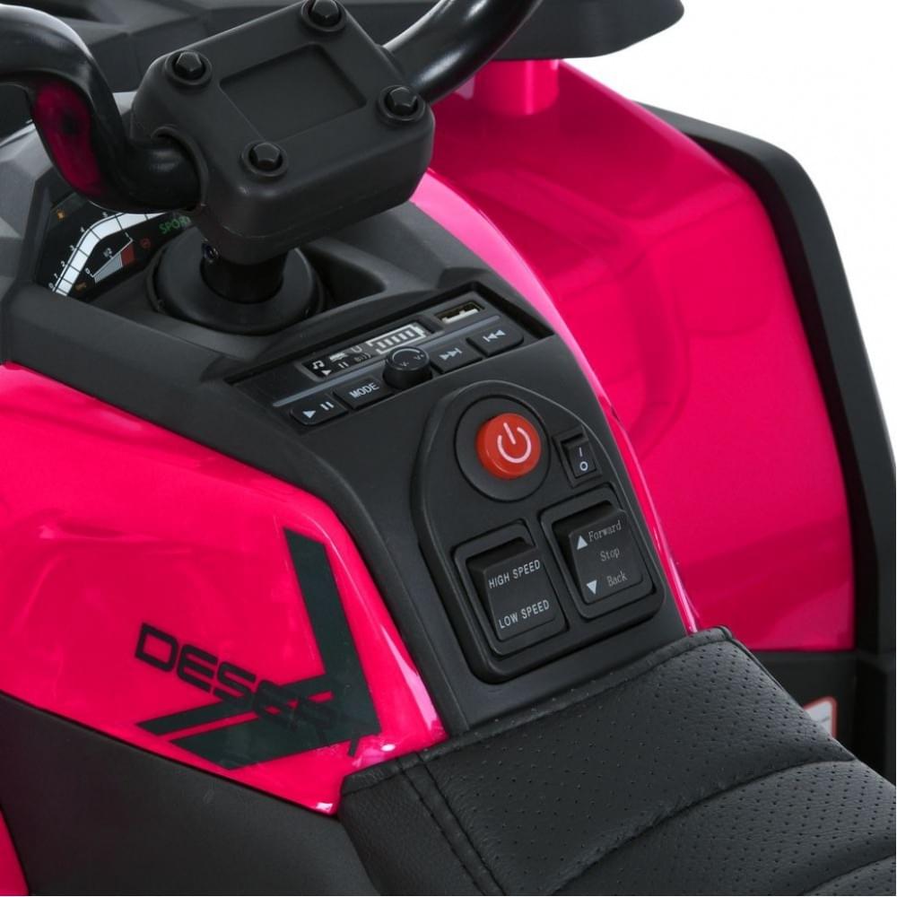 Дитячий електромобіль Квадроцикл M 6127EBLR-8(24V) до 30 кг