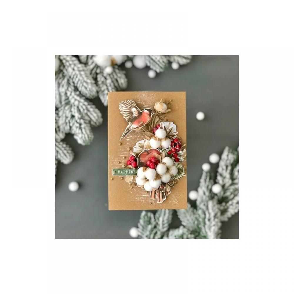 Набір для створення Різдвяних листівок "Cozy Christmas" FDGCK-040, 10х15 см, 5 шт