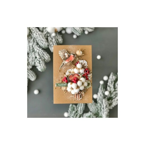 Набір для створення Різдвяних листівок "Cozy Christmas" FDGCK-040, 10х15 см, 5 шт