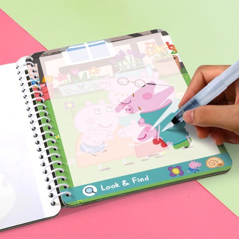 Дитяча водна розмальовка "Pig" 200645, 8 сторінок