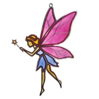 Набір для вітражного живопису за номерами "Фея" FDSGK-21