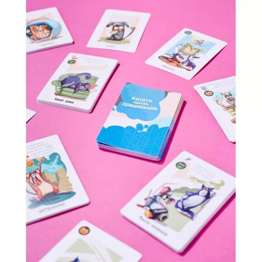 Настільна гра "Коти проти Прибульців" Bombat 800385 рус